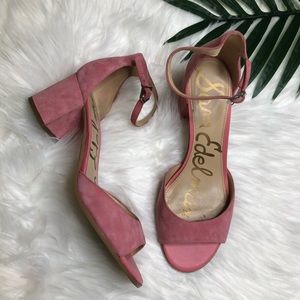 Sam Edelman Soft Pink Kitten Heels